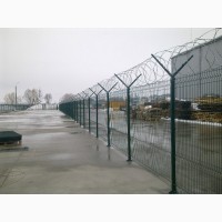 Забор из профнастила, забор из сетки - ограждение для агрофирм, сельхозпредприятий, ферм