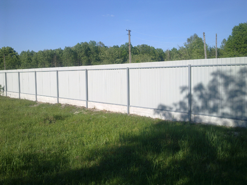 Фото 6. Забор из профнастила, забор из сетки - ограждение для агрофирм, сельхозпредприятий, ферм