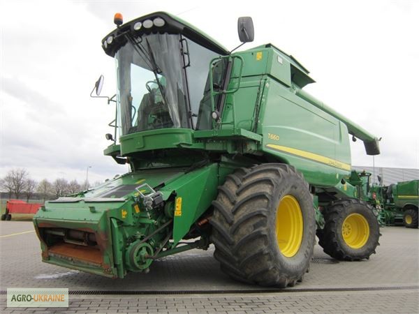 Купить зерноуборочный комбайн JOHN DEERE T660 в Украине