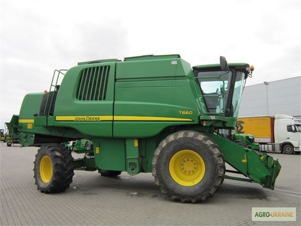 Фото 6. Купить зерноуборочный комбайн JOHN DEERE T660 в Украине