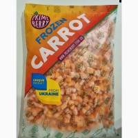 Підприємство реалізує моркву заморожену 0, 5 кг