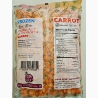 Підприємство реалізує моркву заморожену 0, 5 кг