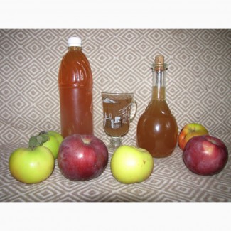 Органический яблочный уксус на меду