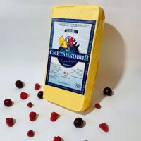 Сир твердий Сметанковий, ТМ ЛЕПОТА, 50% жиру в сухій речовині