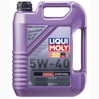 1341 Синтетична моторна олива - Diesel Synthoil SAE 5W-40 5л