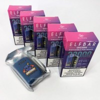 Електрона сигарета ELF BAR GH 5% 23000 тяг, Зелена Слива - Кислий Лайм