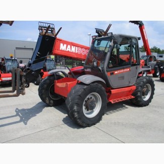 Телескопический погрузчик Manitou MLT845 120LSU, 2006г., 5833 мч, 4.5т., 8метров