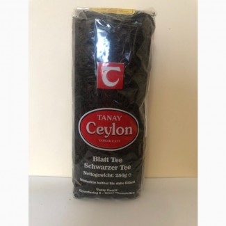 Продам чай чорний крупнолистовий Tanay Ceylon 250 грам. (Німеччина)
