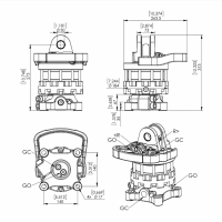 Фланцевий ротатор Finn-Rotor 70506 CR 500-W30F140 (5.5 тонн)