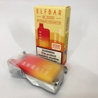 Електрона сигарета ELF BAR BC 5000 тяг (Персик-Манго) 5%