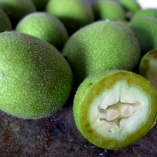 Фото 3. Зелений грецький горіх Зеленый грецкий орех