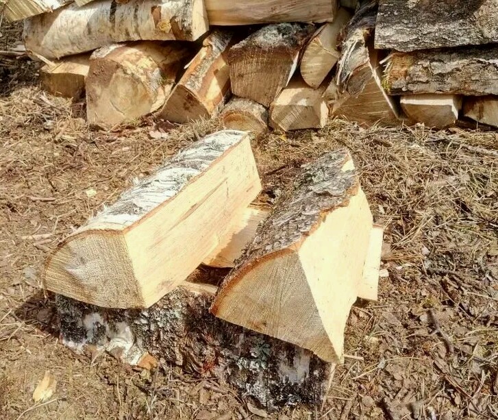 Фото 2. Продам дрова сосна колотые сухие 370 гривень куб