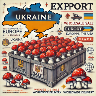 Amanita EXPORT from Ukraine. Продам мухомор на експорт до Європи, США та Азії