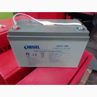 Батарея аккумуляторная HEGEL HG12V100Ah.БЕЗКОШТОВНА доставка