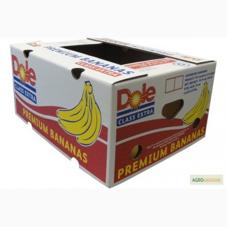 Ящик банановый, бананка, тара для фруктов и овощей