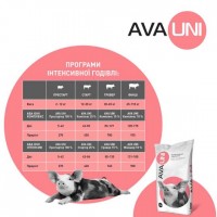БМВД добавка до комбікорму для свиней 30-65 кг AVA UNI Гровер 15%