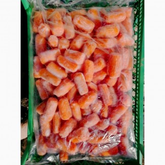 Продам міні моркву заморожену бланшовану