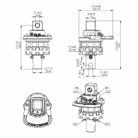 Ротатор гідравлічний Finn-Rotor 70550 FR 15c-W30A30 (5.5 тонн)