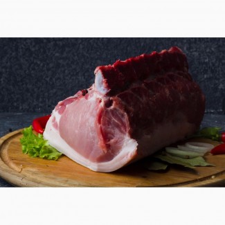 Свинина беконная 1 категории охлажденная и живым весом