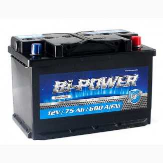 BI-POWER - KLV07500 Аккумулятор 75 Аh/12V Euro