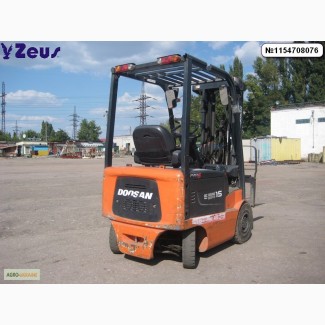 Аренда электропогрузчик б/у Doosan B15S-5