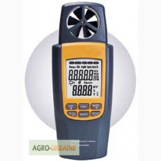Анемометр SR8022 с функией измерения температуры и объёма воздушного потока (0.4-20 m/s)