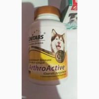 Юнитабс АртроАктив для суставов и хрящей у собак, 100 таблеток