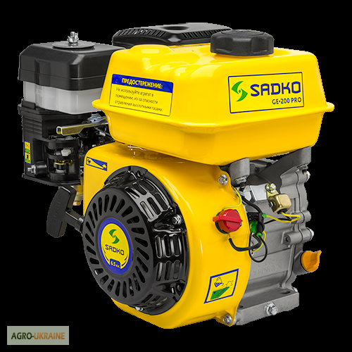 Фото 3. Двигатель бензиновый Sadko (Садко) GE-200 PRO (фильтр в масл. ванне). Оригинал. Гарантия