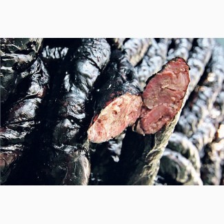 Домашняя колбаса (ковбаса) Черная 100% натуральная Старинный рецепт