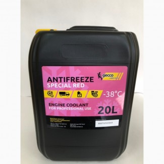 Тосол Gecco lube Antifreeze SPECIAL RED