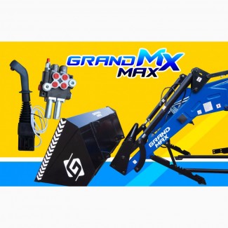 Фронтальний погрущик Grand Max для трактора Мтз, Юмз, Т-40, з джойстик