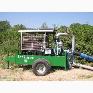 Мотопомпа Irrimec большой производительности для орошения полей