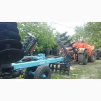 Вспашка, дискование, обработка почвы на тракторе Кировец, в одесской области