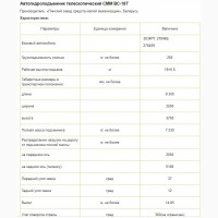 Подъемник телескопический СММ ВС-18Т