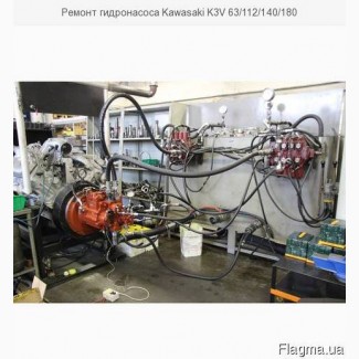Ремонт гидронасоса Kawasaki K3V 63/112/140/180