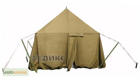 Фото 2. Тенты, навесы брезентовые, палатки армейские любых размеров, пошив