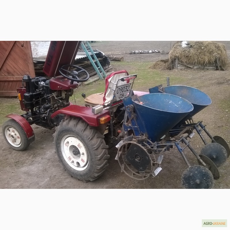 Фото 5. Продам мини трактор Синтай 160 (XINGTAI) + Картоплесажалка