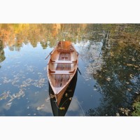 Лодка деревянная гребная премиум класса