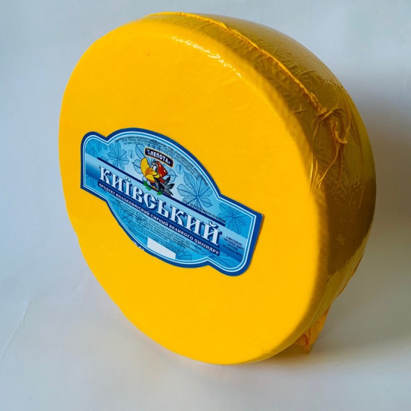 Фото 4. Продукт молоковмісний сирний Київський, ТМ ЛЕПОТА, 50% жиру в сухій речовині
