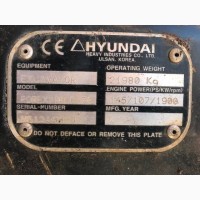 Гусеничный экскаватор Hyundai Robex 210 LC-7 A