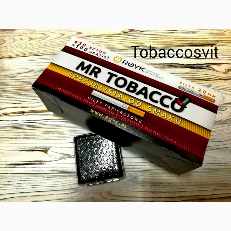 Фото 5. Сигаретные гильзы MR TOBACCO