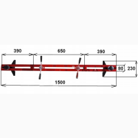 Траверса для снятия и вывешивания двигателя балка для подвески двигателя Carmax 500 кг