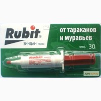 Рубит Зиндан шприц-гель 30гр средство от тараканов и муравьев