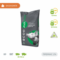 Премікс для свиней 30-110 кг. AVA PRO MIX ECO PG/PF 2%