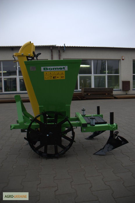 Фото 2. Картофелесажалка 1-рядная польская Бомет на мини-тракторы