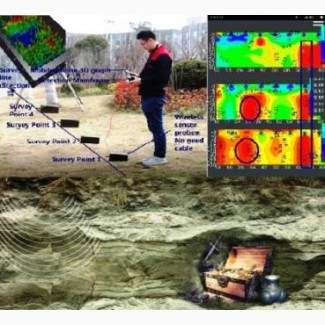 Мобильный детектор для обнаружения пустот в грунте