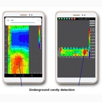 Мобильный детектор для обнаружения пустот в грунте