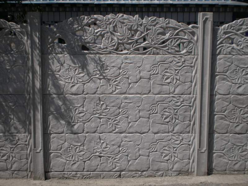 Фото 13. Забор бетонный(еврозабор) наборной до 2, 5 метров в Херсоне и области