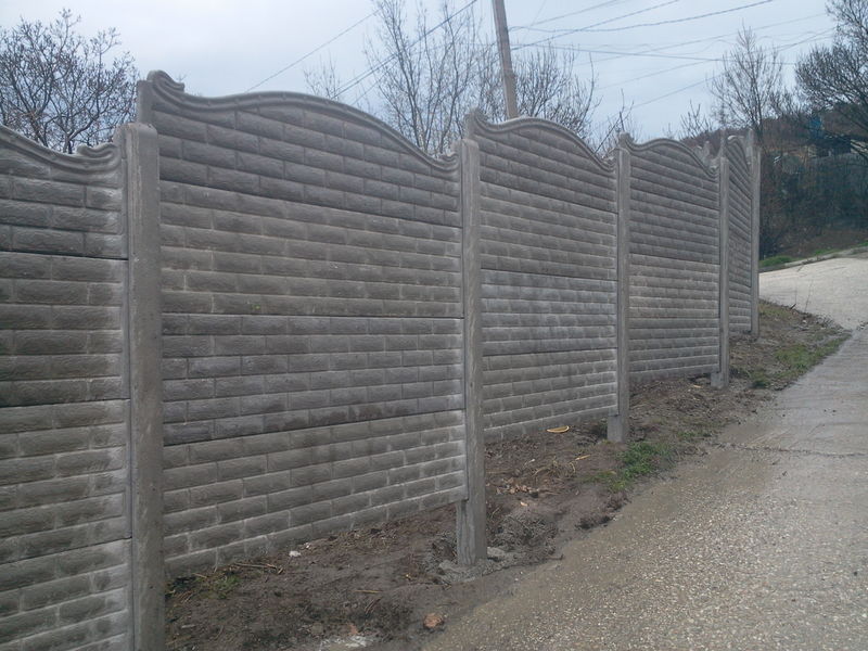 Фото 8. Забор бетонный(еврозабор) наборной до 2, 5 метров в Херсоне и области