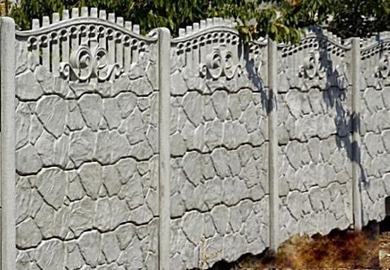 Фото 9. Забор бетонный(еврозабор) наборной до 2, 5 метров в Херсоне и области